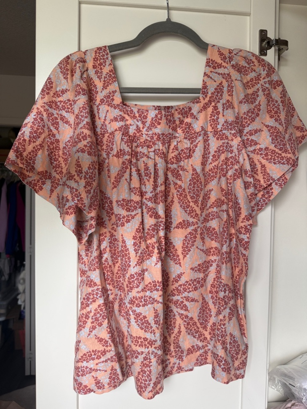 Ecothreads Linen Blend Top